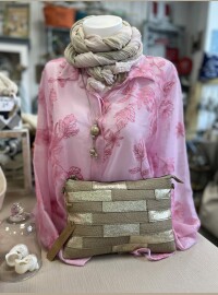 Chemise Louison rose