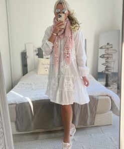 Robe star blanche