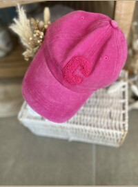 Casquette coton rose