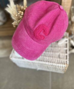 Casquette coton rose