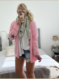 Écharpe carrée bandana kaki