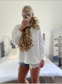 Écharpe star caramel