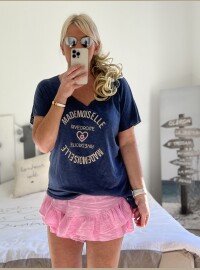 T-shirt marine 40/44