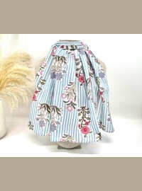 Écharpe rayures Flowers