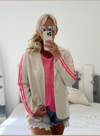 Blazer Lou beige fluo