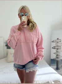 Sweat oversize love rose