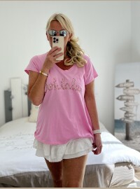 T-shirt Ohlala Liberty rose