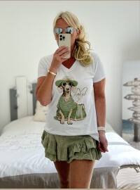 T-shirt Lego Amour kaki