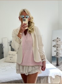 Veste blazer beige  reversa Liberty