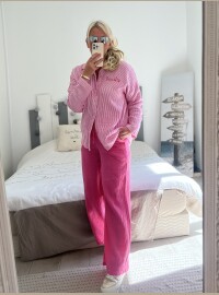 Pantalon gaze rose pep’s