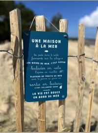 Pancarte Une maison GM