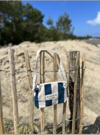 Sac Lili beige marine