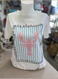 T-shirt lobster CDS rose
