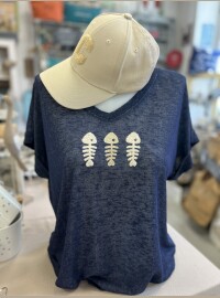 T-shirt FISH CDS marine