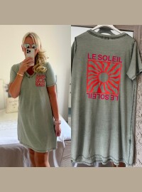 Robe Le soleil kaki
