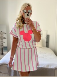 Robe rayée