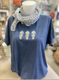 T-shirt poisson Liberty Marine