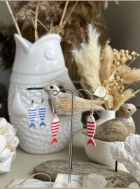 Boucles mini marinière CDS