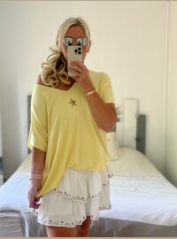 T-shirt star T40/44 jaune