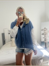 Gilet bleu