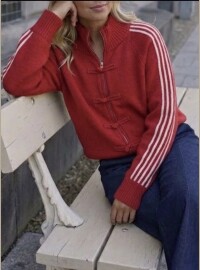 Gilet officier rouge