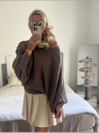 Pull oversize choco